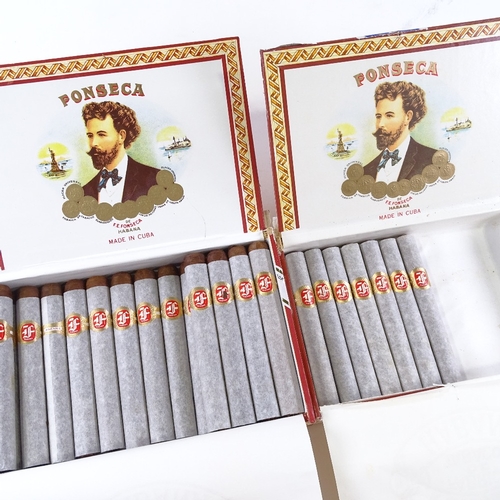 93 - 2 boxes of Fonseca cigars, 7 x Cadetes, 17 x Delicias (24)