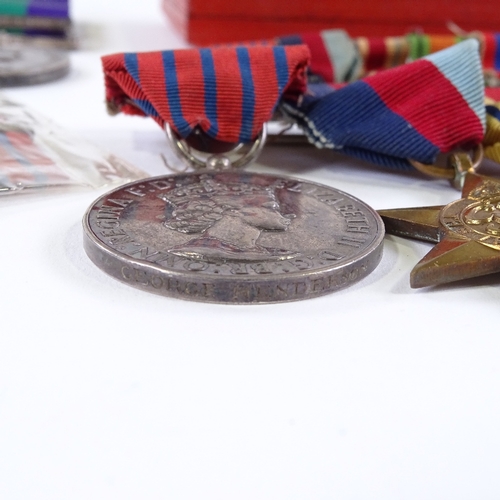 100 - A rare and important double George Medal group, awarded to Flight Lieut George Henderson GM (19/6/19... 