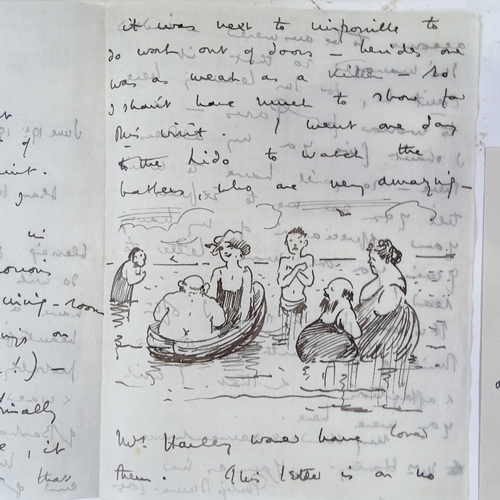 1378 - Philip Burne-Jones (1861-1926), an archive of personal letters to a Mrs Hayley, mother of the artist... 