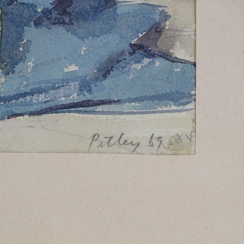 1392 - Roy Petley, watercolour, still life, 1969, signed, 10