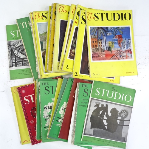 1407 - A vast collection of the Studio magazine, mainly 1930s to 50s