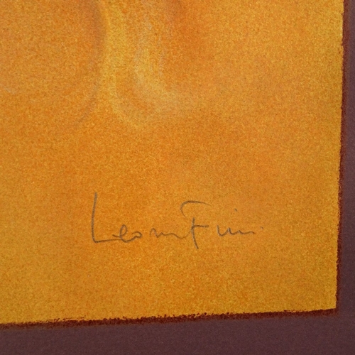 1408 - Leonor Fini, colour print, portrait study, signed in pencil, no. 143/297, sheet size 24