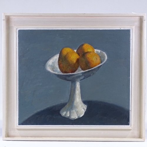 1034 - Aleksandr Freidin (Russian 1926 - 1987), oil on board, still life oranges, signed verso with date 19... 