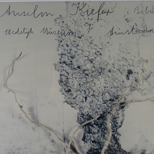 1078 - Anselm Kiefer, advertising poster of Exhibition at the Stedelwk Museum Amsterdam 1986, 36