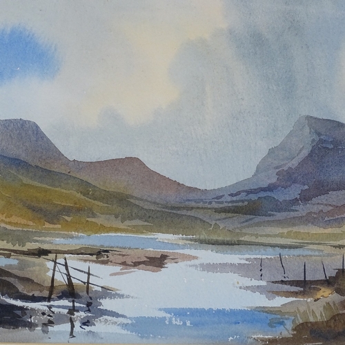 1157 - John Pillow, pair of watercolours, Highland landscapes, signed, 10