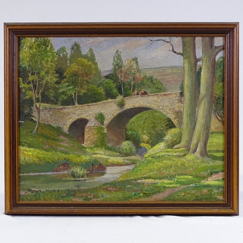 1164 - Fred Wackrill, 7 oils on board, Cotswold landscapes, still life etc, largest 23