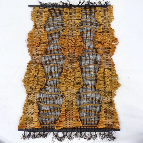 1263 - Tadek Beutlich, textile sculptural wall hanging, 23