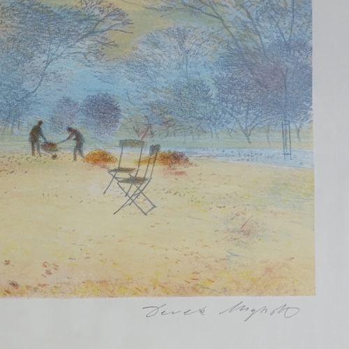 1294 - Derek Mynott (1925 - 1994), pair of lithographs, park scenes, signed in pencil, image 16