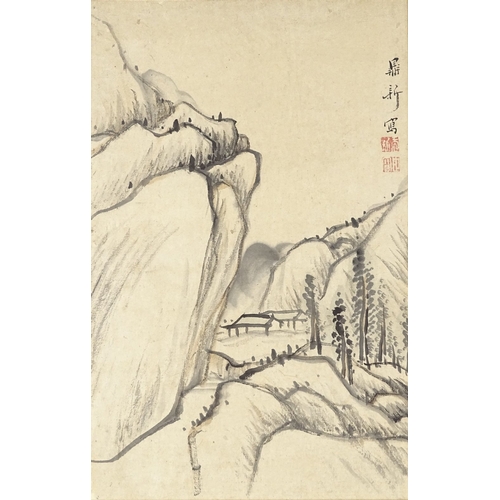 1358 - A folder of Japanese woodblock prints