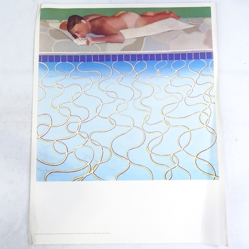 1364 - A set of 3 colour photo lithographs, by David Hockney, Patrick Caulfield and Peter Phillips