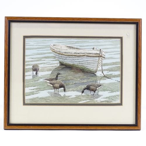 1313 - Alan Whitehead, watercolour, sailing boats, 5.5