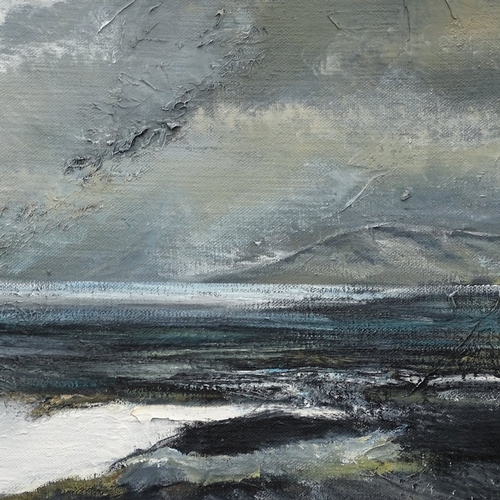 1353 - Clive Fredriksson, oil on canvas, seascape, 39