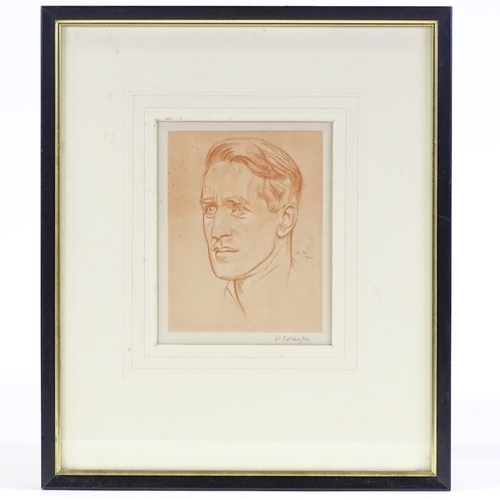 1368 - William Rothenstein, 3 lithographs, head portraits, all signed in  pencil, image 6.5