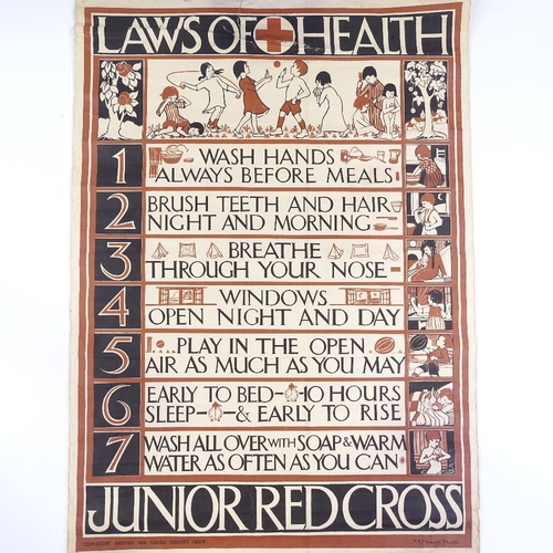 189 - An original British Red Cross Society 1924 poster 