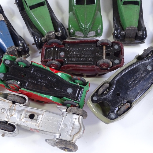 207 - Dinky Meccano cars, all playworn