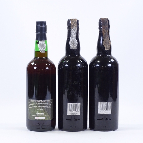 50 - 2 bottles of Feuerheerd 1983 Vintage Port, and 1 bottle of Harrods Reserve Tawny Port (3)