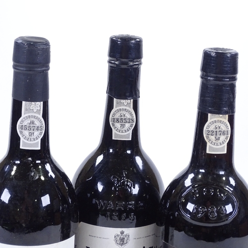 51 - 3 bottles of Port; Dows Vintage 1983, Warre's Vintage 1985, and LBV 1981 (3)