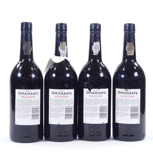 52 - 4 bottles of Graham's 1979 Malvedos Vintage Port (4)