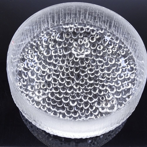 92 - Iittala Finland, an Ultima Thule glass bowl designed by Tapio Wirkkala, boxed and unused, diameter 1... 