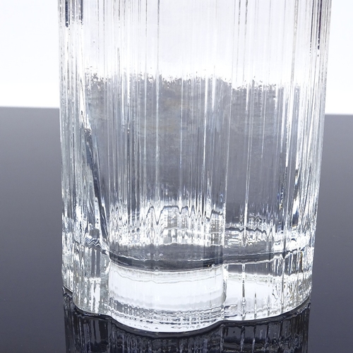 93 - Iittala Finland, Alpina glass vase, designed by Tapio Wirkkala, height 17cm