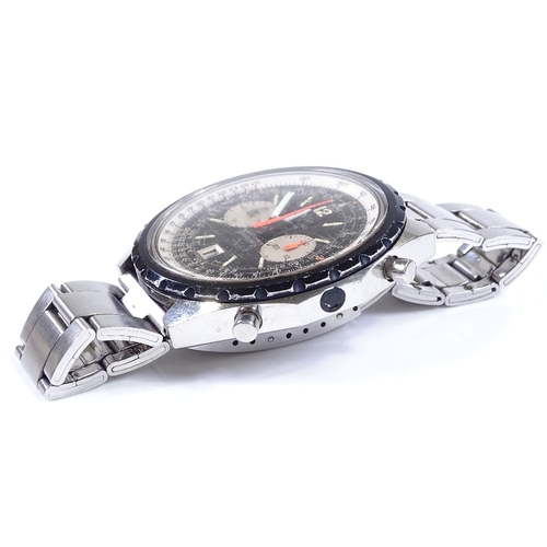 300 - BREITLING - a stainless steel Navitimer Chrono-Matic automatic wristwatch, circa 1970s, ref. 1806, w... 