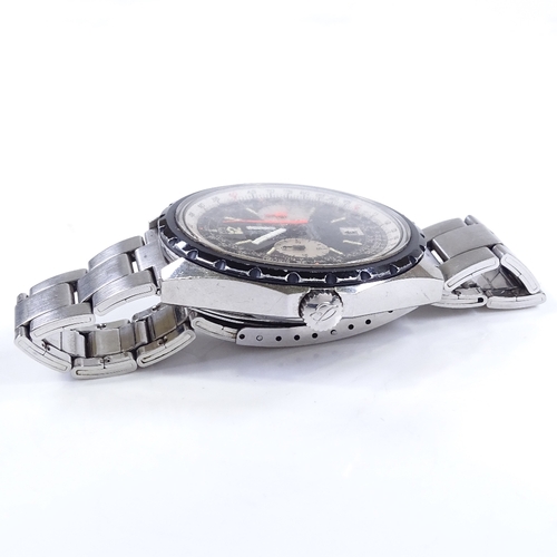 300 - BREITLING - a stainless steel Navitimer Chrono-Matic automatic wristwatch, circa 1970s, ref. 1806, w... 