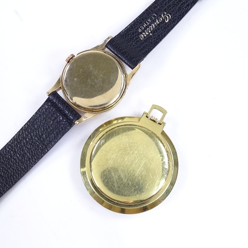 322 - A gold filled Hamilton wristwatch, 17 jewel mechanical movement with subsidiary seconds dial, case w... 