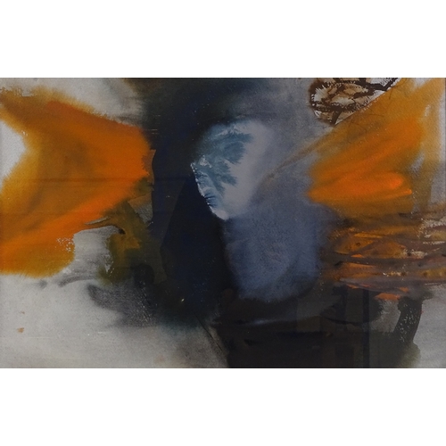 1370 - Willy Tirr (1915 - 1991), watercolour/gouache, Fierce, 19