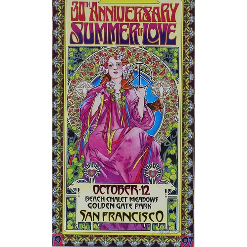 1383 - A 30th Anniversary Summer of Love poster, published 1997, 23