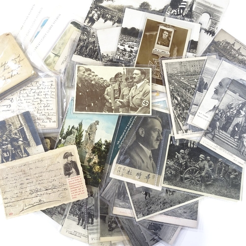 225 - A collection of early 20th century postcards