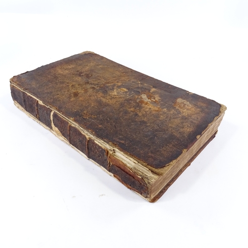 276 - The History of the Rebellion and Civil Wars in England, published 1732, leather-bound, cover detache... 