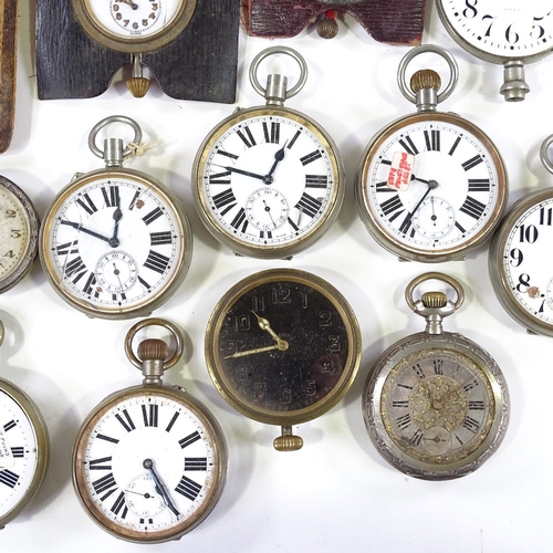 438 - Various Goliath timepieces, travelling clocks and 8-day clocks (19)