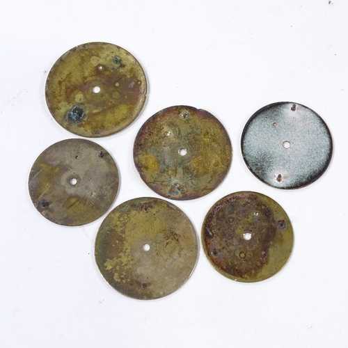 451 - 4 Vintage Rolex dials, including Oyster Royal, a Tudor dial, and a Marconi dial (6)