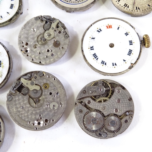 454 - 12 various Vintage Rolex watch movements (12)