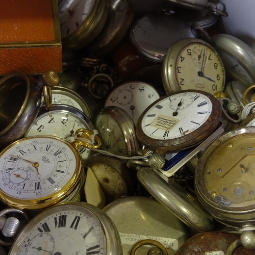 463 - A large quantity of various pocket watches