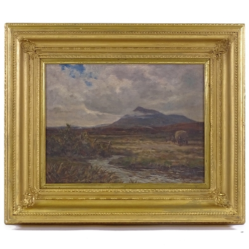 1035 - Ridgard Hartley RCA (1893 - 1924), oil on canvas, landscape, signed, 10