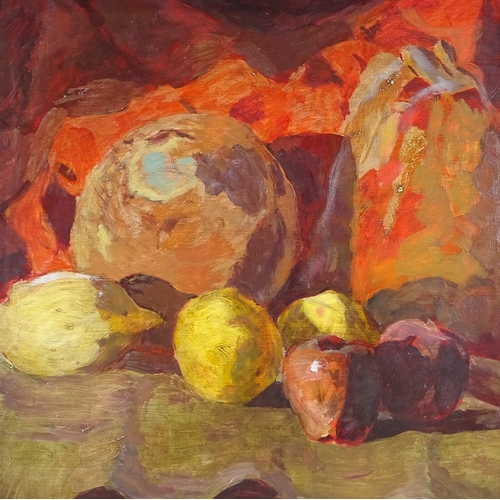 1049 - Frank Archer (1912 - 1985), oil on board, still life, signed, 17