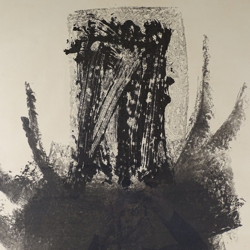 1082 - Ulrico Schettini (born 1932), mixed media, abstract, signed and dated 1960, 39