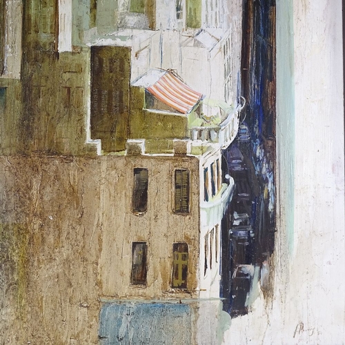 1088 - Peter Harris (1923 - 2009), oil on board, Athens, signed and dated '84, 48