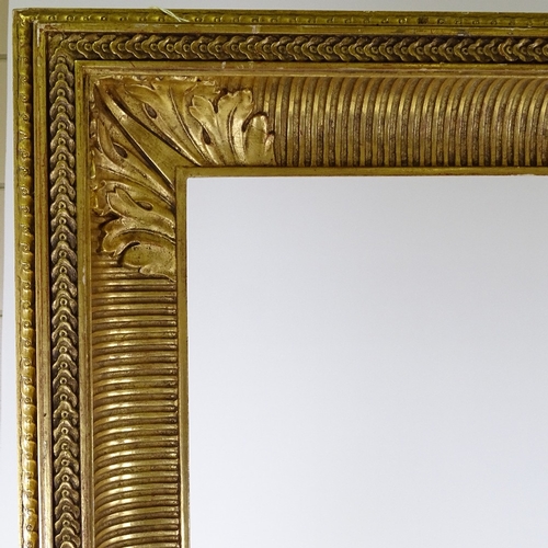 1089 - A gilt-gesso frame, rebate size 31.5