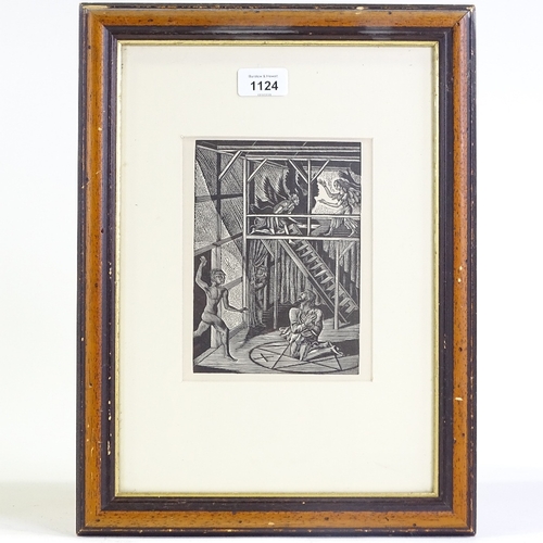 1124 - Eric Ravilious, wood engraving Doctor Faustus, 1929 edition, image 7