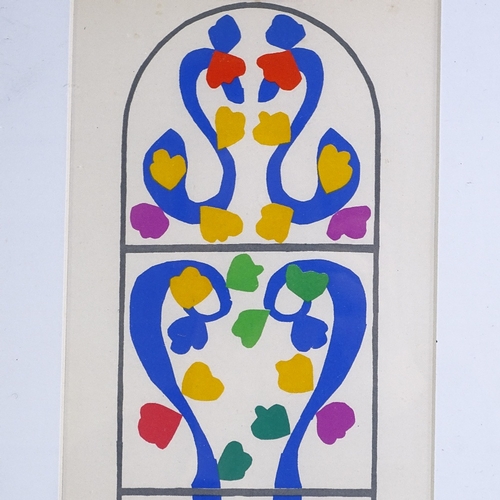 1125 - Henri Matisse, lithograph of a cut out, 1950s verve issue, image 13