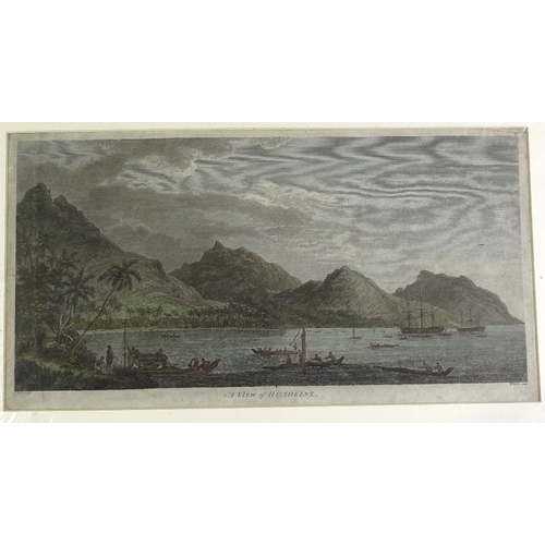 1131 - A folder of 18th and 19th century prints and engravings, South Sea Island scenes and Tribal studies