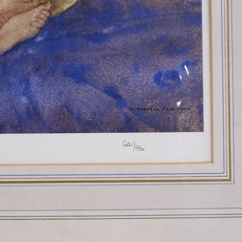 1310 - William Russell Flint, colour print, Spanish girl, signed in the plate, no. 621/850, image 13.5