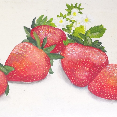 1356 - Clive Fredriksson, pair of oils on canvas, still lives fruit, 15