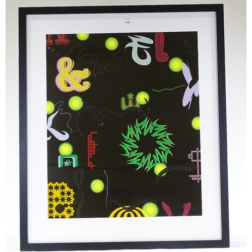 1169 - Fiona Rae, screen print with glitter, Bewitched, signed on the mount, no. 10/10, image 33