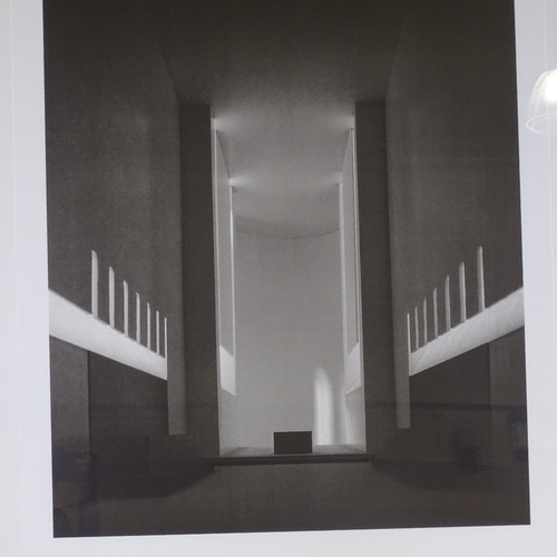 1170 - John Pawson, lithograph, the church at Novy Dvur 2001, signed by the artist, from an edition of 150,... 