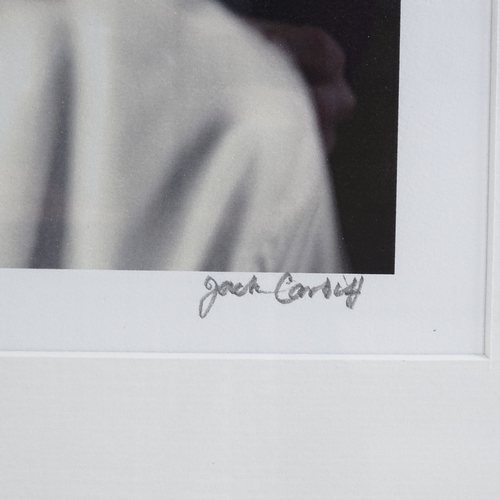 1183 - Jack Cardiff OBE, photograph on German etching paper, Audrey Hepburn, signed on the mount, no. 8/10 ... 