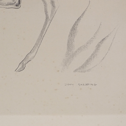 1257 - John Skeaping, print, antelope, signed in pencil, 17