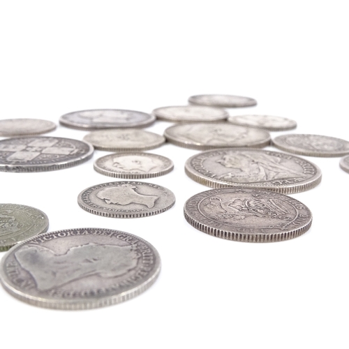 80 - A group of British silver coins